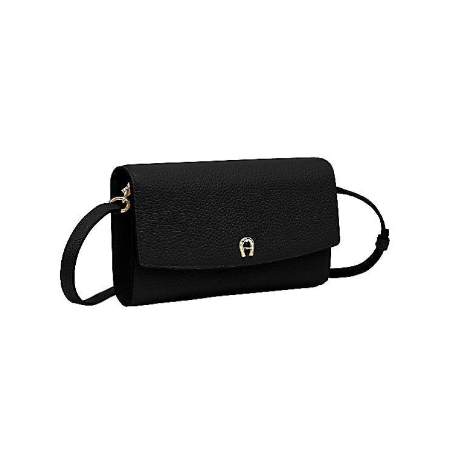 Aigner Wallet With Strap | Leather Accessories